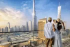 Explore Burj Khalifa at Night during 9 Days Saudi Arabia and Dubai Tour